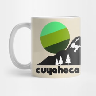 Retro Cuyahoga Valley ))(( Tourist Souvenir National Park Design Mug